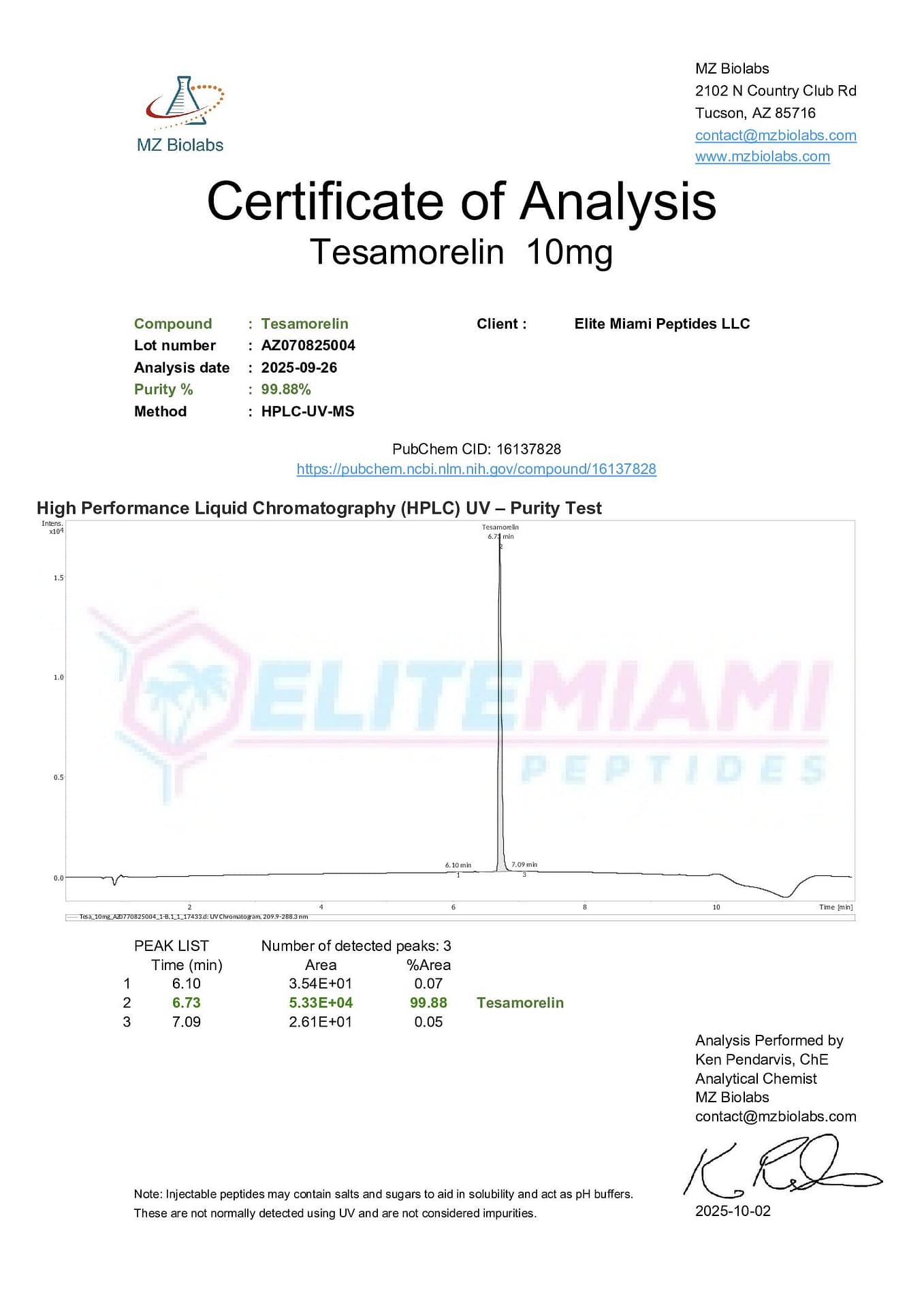Tesamorelin - Image 2
